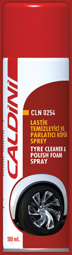 Tyre Cleaner & Polish Foam Spray